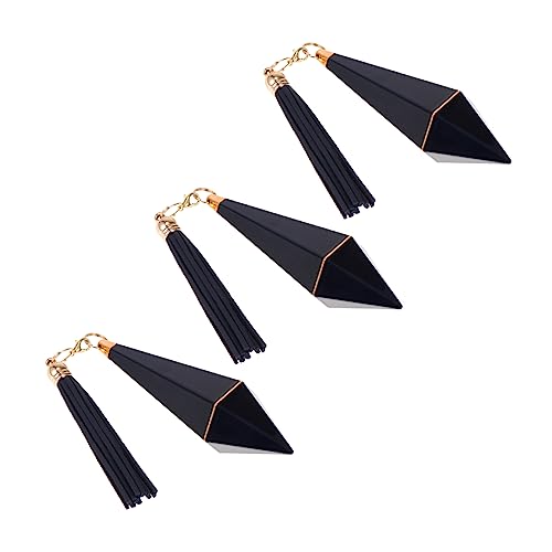 DRESSOOS 3stücke Nachfüllbare Lippenbalsam-flasche Mit Quaste Für Kosmetik Kleine Lipgloss-röhrchen Mit Tassel Für Reisen Handtasche Und Kosmetikprodukte von DRESSOOS