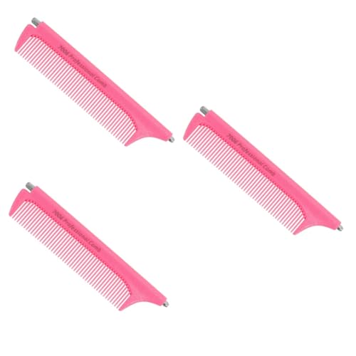 DRESSOOS 3stücke -stielkamm Für Haarstyling Professioneller Friseur Kamm Strapazierfähigem Material Entwirren Und Frisieren Von Haaren Für Damen Und Zufällige Farbe von DRESSOOS