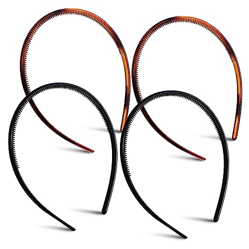 DRESSOOS Ohrenwärmer-stirnband 4er-pack Stirnbänder Stirnband- Für Mädchen Tragbares Haarband Für Weiblichen Party-kopfschmuck von DRESSOOS