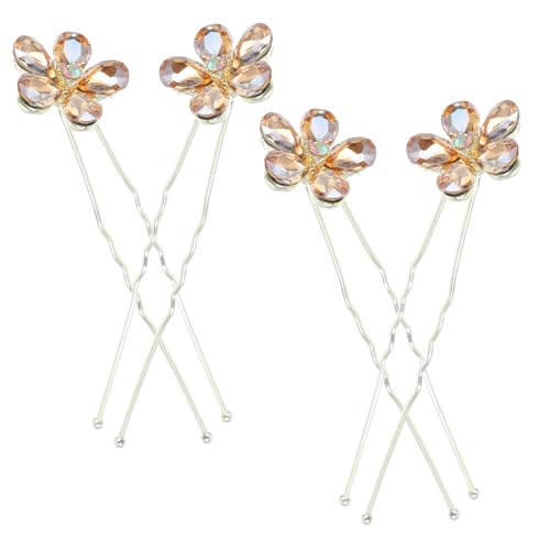 DRESSOOS 4stücke U-förmige Haarnadeln Mit Strass Hochzeits-haarspangen Für Frauen Haaraccessoire Für Brautfrisuren Eleganter Haarschmuck Für Besondere Anlässe DRESSOOS 4stücke U-förmige Haarnadeln Mit Strass Hochzeits-haarspangen Für Frauen Haaraccessoire Für Brautfrisuren Eleganter Haarschmuck Für Besondere Anlässe von DRESSOOS