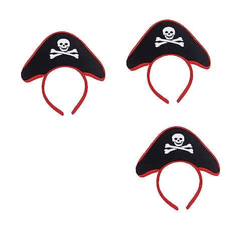 DRESSOOS Halloween Haarreifen Mit Design Piraten Haarschmuck Für Jungen Und ädchen Perfekte Kostümaccessoires Für Halloween Und Karneval von DRESSOOS