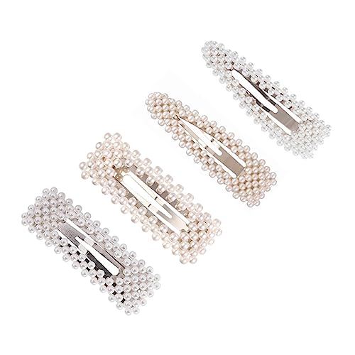 DRESSOOS Elegante Haarspangen 4 Stück Einfache Haarnadel Für Damen Modische Haarnadel Für Mädchen Stilvolle Haarspangen von DRESSOOS
