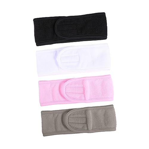 DRESSOOS 4stücke Bad Dusch Stirnband Make-up Stirnband Kopf Wrap Für Frauen Gesicht Waschen Haar Trocknen von DRESSOOS