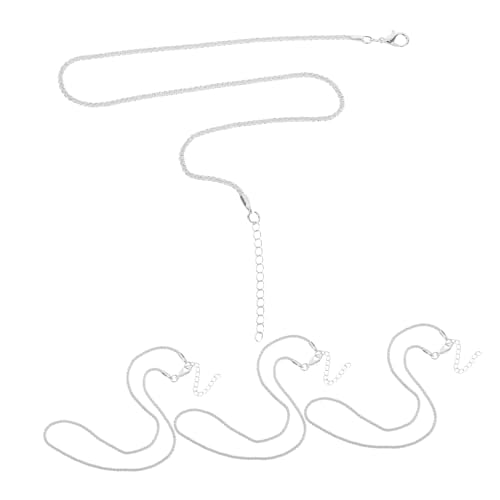 DRESSOOS 4 Stück Teiliges Glitzernde Clavicle Halskette Dünne Kettenchoker Leichtes Hautfreundliches Legierungsdesign Schimmerndes Schmuck Accessoire für Partys und Festliche Anlässe DRESSOOS 4 Stück Teiliges Glitzernde Clavicle Halskette Dünne Kettenchoker Leichtes Hautfreundliches Legierungsdesign Schimmerndes Schmuck Accessoire für Partys und Festliche Anlässe von DRESSOOS