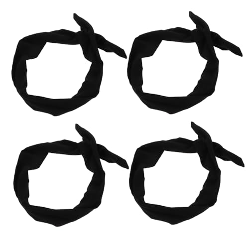 DRESSOOS 4 Stück Teiliges Vintage stil Haarbänder mit Schleife Elastische Turban stirnbänder für Frauen Vielseitige Haar accessoires für Alltag Party und Sport Modische von DRESSOOS