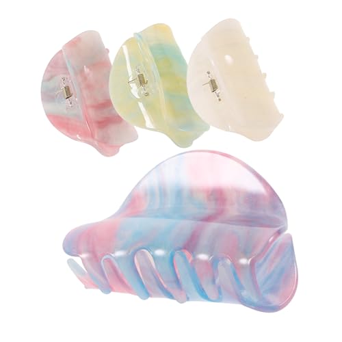 DRESSOOS 4stücke Acryl Krallenklammern Haarklammern Dekorative Haarspangen Für Damen Mädchen Zum Tragen Bei Geburtstag Hochzeit Verabredungen Weihnachten von DRESSOOS