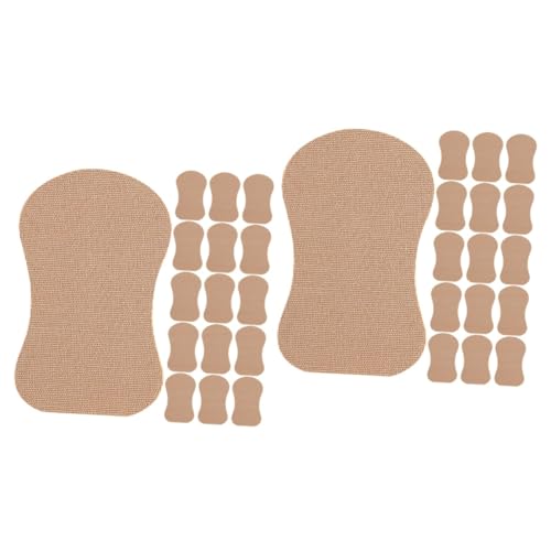 DRESSOOS 40 Stück Fußpflege Fußschweißpad Achselschweißpad Schweißpad Für Männer Achselschweißpad Für Frauen Achseln Unterarmschweißpad Achselschildpad Schweißaufkleber Mann von DRESSOOS