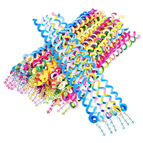 DRESSOOS Spiralhaar 42-teilig Haar-accessoires Für Zöpfe Haarflechtwerkzeuge Für Mädchen Und Erwachsene von DRESSOOS