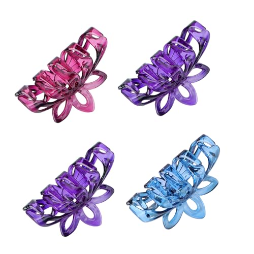 DRESSOOS 4er Set Große Haarklammern Für Damen Haarklammern Weinrot Und Claw Clips Für Dickes Und Dünnes Haar Haarschmuck Zubehör DRESSOOS 4er Set Große Haarklammern Für Damen Haarklammern Weinrot Und Claw Clips Für Dickes Und Dünnes Haar Haarschmuck Zubehör von DRESSOOS