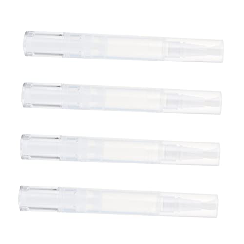 DRESSOOS 4stücke Leere Lip Gloss Tuben Lip Öl Kosmetikbehälter Dispenser Rohre Für Nagellacktuben Concealertube Lipgloss-spender Mit von DRESSOOS