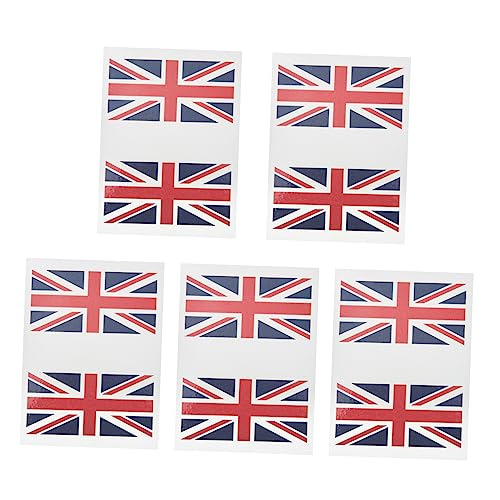 DRESSOOS 5sätze Patriotische Flaggen Aufkleber Wasserdichte Sticker Für Sportveranstaltungen Und Feste Für Fußballspiele Und Internationale Anlässe Kreatives Design Langlebig Und von DRESSOOS