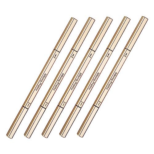 DRESSOOS 5stücke Wasserdichte Augenbrauenstifte Mit Pinsel Für Natürliche Augenbrauenform Leicht Und Tragbar Für Reisen Und Outdoor-einsatz Dauerhaftes Augenbrauen-make-up von DRESSOOS