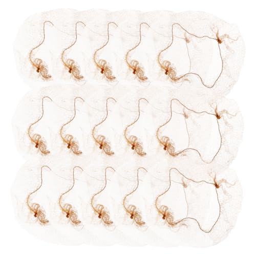 DRESSOOS 50stücke Haarnetz Für Haarknoten Transparente Haarknotenabdeckung Für Damen Geeignet Für Ballett Pflegeberufe Und Cosplay Mit Lang Für Tragen Arbeit von DRESSOOS