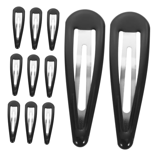DRESSOOS Schwarze Haarspangen Mit Druckknopf Für Damen Flache Haarspangen Zum Stylen Haarspangen Mit Druckknopf Aus Metall Haar-accessoires Nr. 50 Stück DRESSOOS Schwarze Haarspangen Mit Druckknopf Für Damen Flache Haarspangen Zum Stylen Haarspangen Mit Druckknopf Aus Metall Haar-accessoires Nr. 50 Stück von DRESSOOS