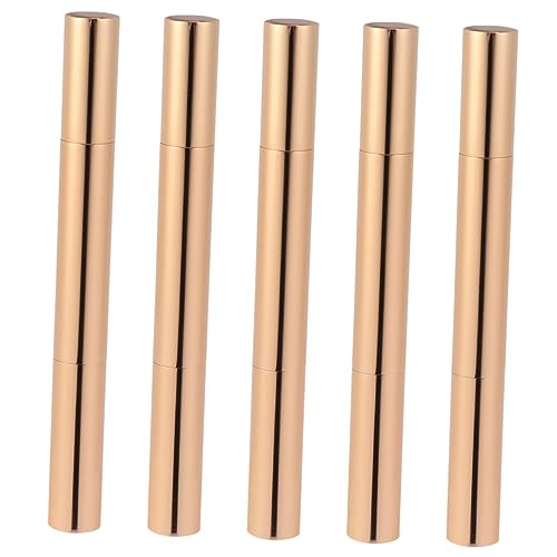DRESSOOS 5stücke Leere Nagellack Stifte Lip Gloss Tube Kosmetische Applikatoren Container Für Flüssige Grundierung Mit Drehstift Für Präzise Anwendung von DRESSOOS