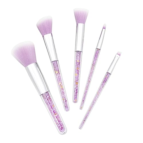 DRESSOOS 5stücke Praktisches Make Flüssige Foundation Kosmetik Puder Augenbrauenpinsel Make-up-zubehör Für Frauen von DRESSOOS