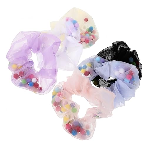 DRESSOOS Haargummis Spiral-pferdeschwanz-werkzeug 6er-pack Elastische Haarseile Für Frauen Und Mädchen von DRESSOOS