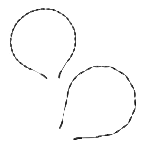 DRESSOOS 6stücke Haarspange Spiralfeder Haarnadel Unisex Haarfixierer Legierung Schwarz von DRESSOOS