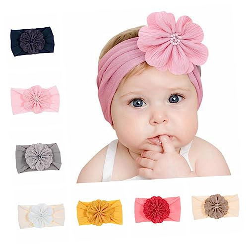 DRESSOOS 6stücke Teiliges Haarband Für Mädchen Modische Blumen-stirnbänder Aus Leichtem Und Strapazierfähigem Verschiedenen Farben Als Haaraccessoire Für Jeden Anlass von DRESSOOS