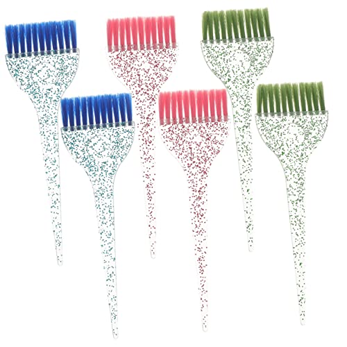 DRESSOOS 6-teiliges Haarfärbebürsten-kamm-set Zum Haarefärben Styling-kamm Waschbar Wiederverwendbar Friseursalon-werkzeuge Für Männer Und Frauen von DRESSOOS