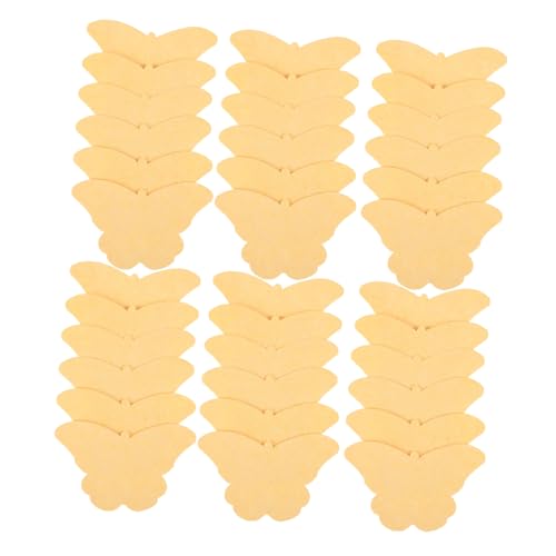 DRESSOOS 60stücke Komprimierte Gesichtsschwämme Zum Make-up Entfernen Kleine Reinigungsschwämme in Schmetterlingsform Für Frauen Und Mädchen Zum Entfernen Von Schmutz Und Öl von DRESSOOS