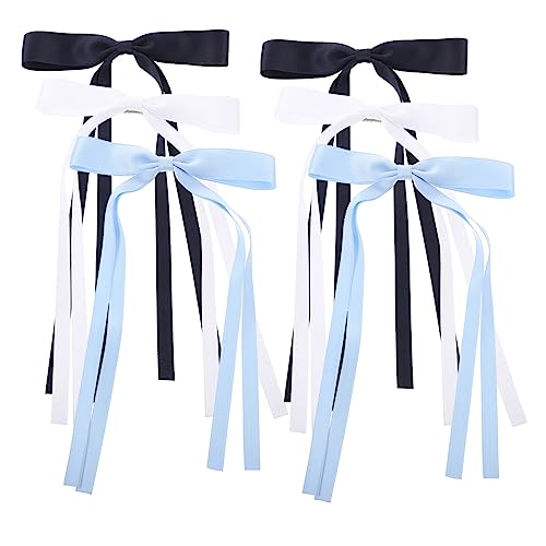 DRESSOOS 6stücke Teiliges Haarschleifen Clips Für Frauen Doppellagige Spitzen-haarspangen Und Stilvolle Haaraccessoires Für Jeden Anlass von DRESSOOS