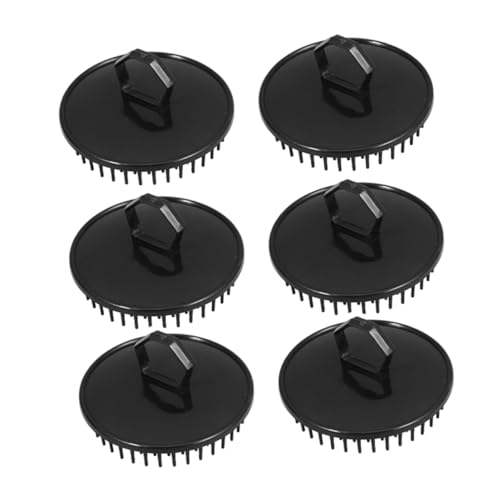 DRESSOOS 6stücke Kopfhautmassagebürste Aus Haarpeeling Zur Schuppenentfernung Dusch-kopfhautreiniger Massagegerät Für Haarwachstum Tragbar Für Männer Und Frauen von DRESSOOS