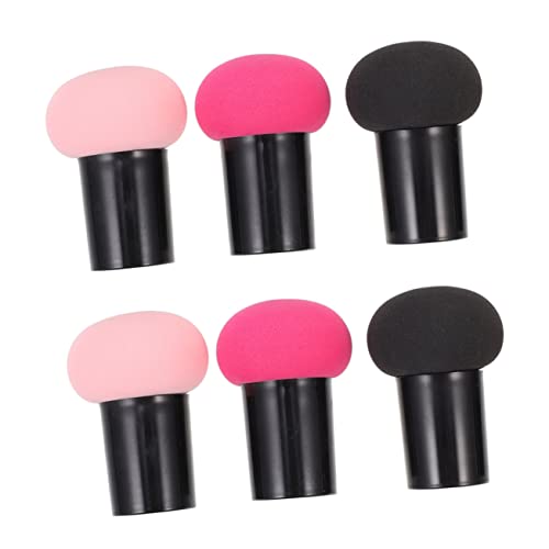 DRESSOOS 6stücke Puderquaste Make-up Blending Schwamm Foundation Pilz Gesichts Kosmetikquaste Schminkset Mädchen von DRESSOOS