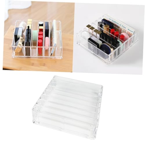DRESSOOS Fach Transparentes Kosmetik-organizer Für Lippenstifte Acryl Aufbewahrungsbox Für Make-up Schminkständer Für Frauen Lösung Zur Aufbewahrung Von Kosmetik Und Lippenpflege von DRESSOOS