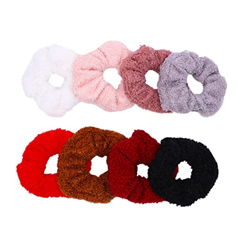 DRESSOOS 8stücke Elastische Haargummis Stretch-haarseil Pferdeschwanzhalter Haarschmuck Für Frauen Und Mädchen Wie Abgebildet von DRESSOOS