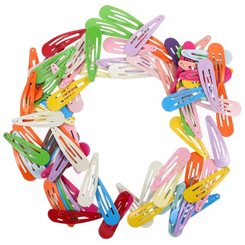 DRESSOOS 80stücke Teiliges Bunter Haarklammern Für Mädchen Rutschfeste Metallclips Candy-farben Glänzende Haaraccessoires Für Frauen Teenager Und Kleinkinder Für Kreative Frisuren Und von DRESSOOS