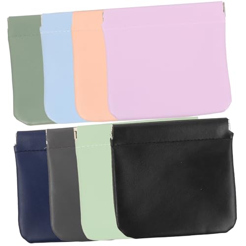 DRESSOOS 8stücke Teiliges Kosmetiktasche Für Damen Tragbare Make-up Organizer Aus Hochwertigem Pu-Material Wasserfest Und Leicht Für Reisen Und Alltag Aufbewahrung Für Lippenstifte Und von DRESSOOS