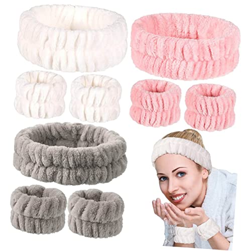 DRESSOOS 9 Teiliges Set Aus Komfortablen Haarbändern Und Praktischen Handgelenkbändern Rutschfeste Selbstklebende Gesichtsbänder Für Damen Und Ideales Home Accessory DRESSOOS 9 Teiliges Set Aus Komfortablen Haarbändern Und Praktischen Handgelenkbändern Rutschfeste Selbstklebende Gesichtsbänder Für Damen Und Ideales Home Accessory von DRESSOOS