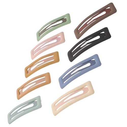 DRESSOOS 9stücke Haarspangen Aus Metall Mit Druckknöpfen Haarschmuck Für Frauen Und Mädchen Langlebig Und Bruchfest Für Verschiedene Anlässe Und Haartypen Geeignet von DRESSOOS