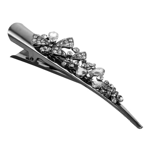 DRESSOOS Große Haarklammer Für Damen Vintage Haarschmuck Mit Strasssteinen Robuste Haarspange Für Hochzeiten Partys Und Besondere Anlässe Elegante Haaraccessoires Für Dickes Und Feines von DRESSOOS