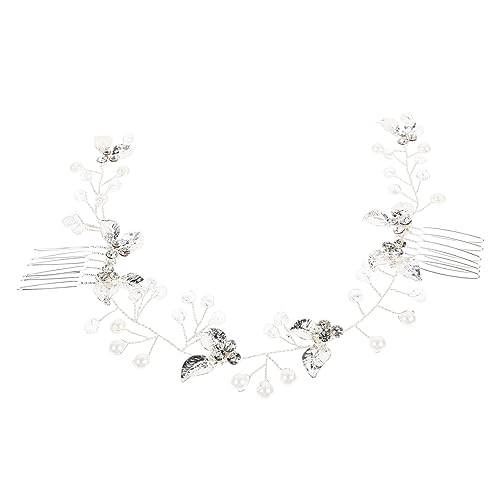 DRESSOOS Schillernder Haarkamm Hochzeits-haarschmuck Für Die Braut von DRESSOOS