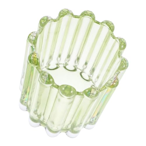 DRESSOOS Eleganter Aufbewahrungskoffer Für Make-up-pinsel Aus Glas Kosmetikpinselhalter Schreibtisch-organizer Make-up-pinselbecher von DRESSOOS