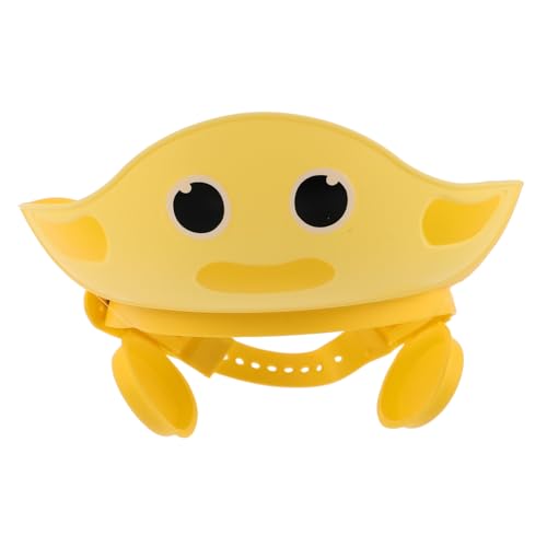 DRESSOOS Silikon-duschhaube Für Babys Bequemes Bad Für Kleinkinder Haarwaschhaube Verstellbarer Riemen Für Mädchen/jungen von DRESSOOS