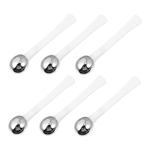 DRESSOOS Augencreme Massagegerät 6 Stücke Hautpflegestab Weiß Für Geschwollene Augen Mit Massagefunktion Für Frauen Für Tägliche Anwendung Augencreme Stick von DRESSOOS