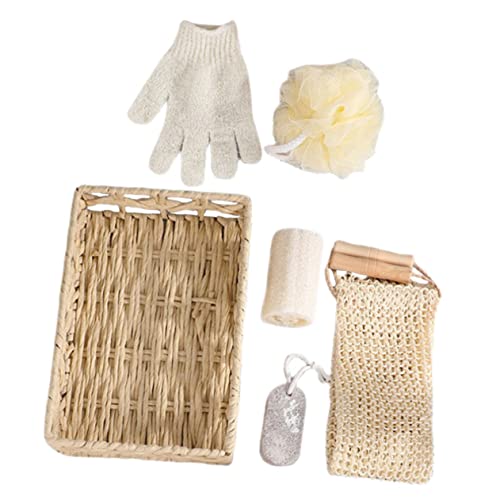 DRESSOOS Badeprodukte Hautpeeling-set Körperwäscher-set Badehandschuhe Dusche Duschreiniger Für Frauen Spa DRESSOOS Badeprodukte Hautpeeling-set Körperwäscher-set Badehandschuhe Dusche Duschreiniger Für Frauen Spa von DRESSOOS