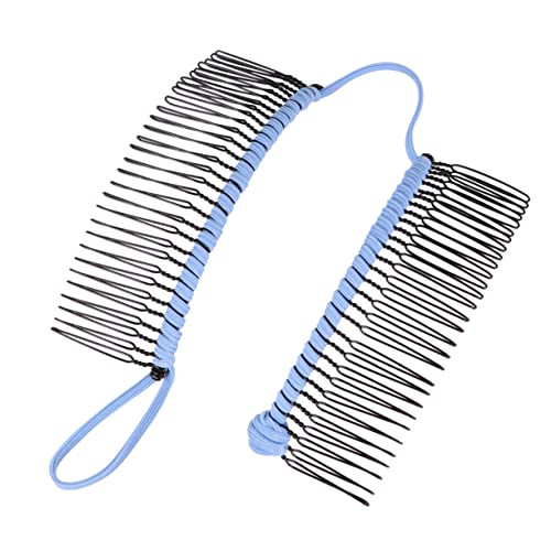 DRESSOOS Haarspange Mit Banane Eleganter Seitlicher Haarkamm Zähne Sanftem Haaraccessoire Für Stilvolle Hochsteckfrisuren Bei Frauen von DRESSOOS