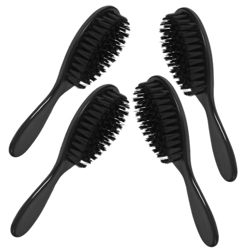 DRESSOOS Bartbürste Für Männer 4 Stück Salonbürste Weiche Borsten Bart-rasierbürste Pflegewerkzeug von DRESSOOS