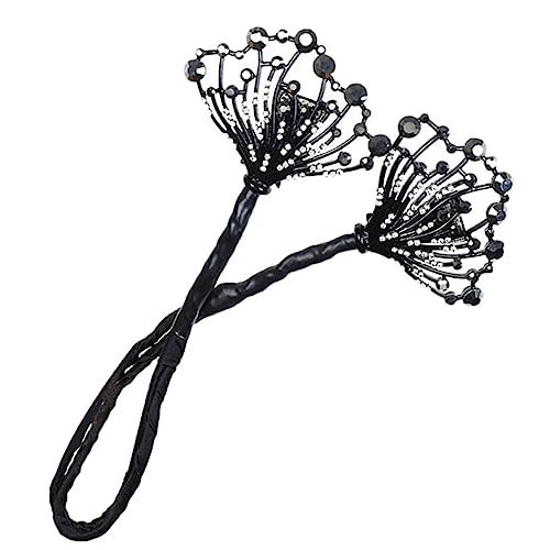 DRESSOOS Haarknotenformer Mit Strasssteinen Werkzeug Zum Herstellen Von Haarknoten Für Frauen Mädchen Und Teenager Mit Einfachem Design Für Verschiedene Haarstile von DRESSOOS