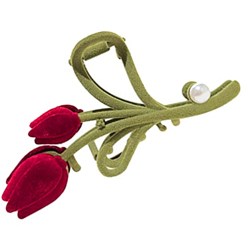 DRESSOOS Große Tulpen-haarklammer Für Damen Stilvolle Rutschfeste Haarspange Für Dickes Feines Langes Oder Kurzes Haar Für Partys Hochzeiten Alltagsgebrauch Und Besondere Anlässe von DRESSOOS