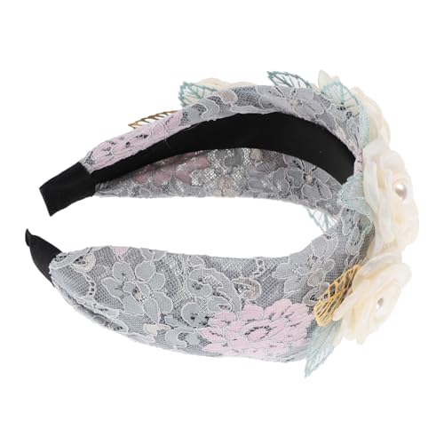 DRESSOOS Blumen-stirnband Für Damen – Kopfbedeckung Zum Valentinstag Modische Kopfbedeckung Für Mädchen Und Erwachsene Leichtes Haarband Mit Blumen – Für Party Und Hochzeit von DRESSOOS