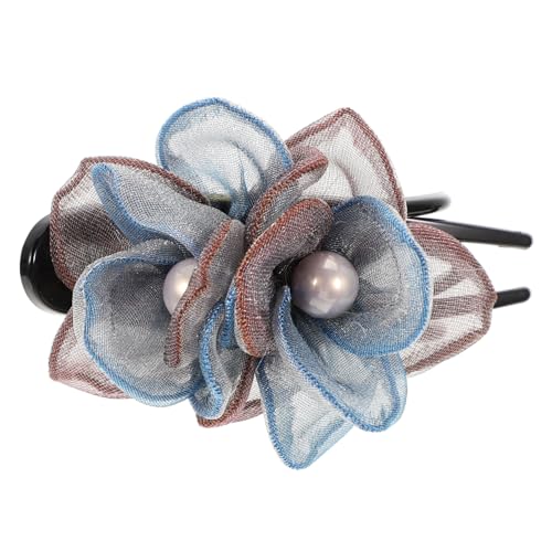 DRESSOOS Eleganter Haarclip Aus Seidenfaden Für Damen Flexible Rutschfeste Haarklammer Für Dickes Haar Für Verschiedene Frisuren Und Anlässe Langlebig Und Stylisch von DRESSOOS