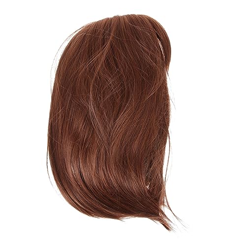 DRESSOOS Kurze Gerade Perücke Für Damen Synthetische -wig Für Cosplay Partys Und Halloween Modisches Kostüm-accessoire von DRESSOOS