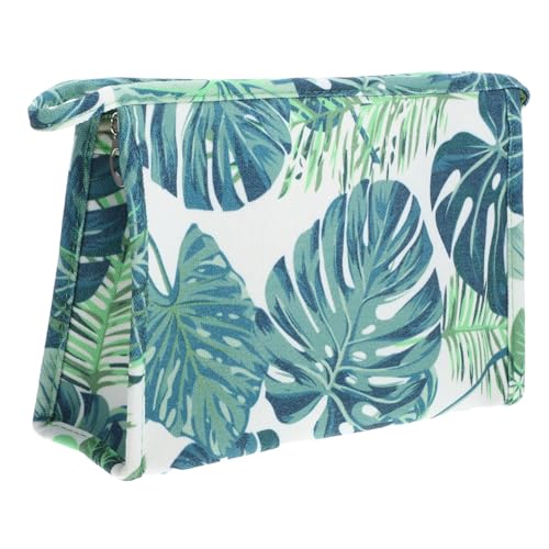 DRESSOOS Bohemian Makeup Bag Strapazierfähigem Canvas Tragbare Kosmetiktasche Mit Einzigartigem Druckmuster Für Make-up Aufbewahrungstasche Für Damen von DRESSOOS