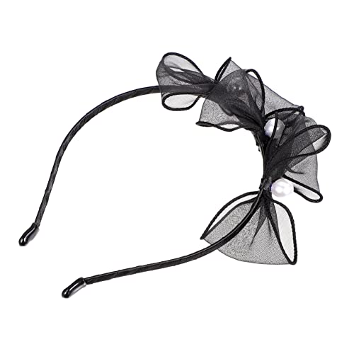 DRESSOOS Bowknot Hair Hoop Cosplay Hair Hoop Creative Hair Hoop Zarte Haarkrüppel von DRESSOOS