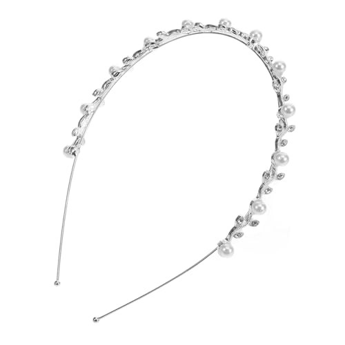 DRESSOOS Haarschmuck Für Braut Mit Perlen Und Strass Legierungsmaterial Ca Passend Für Damen Geeignet Für Hochzeit Verlobung Und Party von DRESSOOS